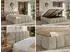 MKS Meble Nira Classic Polsterbett mit Bettkasten & Lattenrost 200x200cm Dunkelbeige