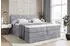 ALTDECOR Cator King Boxspringbett 160x200cm H3/H4 Matratzen, Topper, Bettkasten, Grau