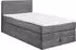 ED EXCITING DESIGN Boxspringbett Luzern Breitcord, dunkelgrau, 140x200cm, Bettkasten (99578147-0)