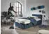 Meise Möbel Fun Polsterbett 90x200cm Stoff Dunkelblau, USB-Anschluss (39574112-0)