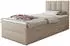 Sofnet Star Mini Boxspringbett mit Bettkasten, Bonell-Matratze & Topper, 100x200cm (Inari 22)