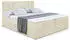 ALTDECOR Otta Boxspringbett mit Matratze H4, Topper und Lattenrost, Beige, 140x200cm