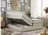 MKS Meble Gold 5 King Boxspringbett mit LED, Topper, Bettkasten, Beige, 200x200cm (GOLD-5-KING)