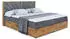 ALTDECOR Lolli6 Boxspringbett mit H3-Matratze, Topper & Bettkasten, Dunkelgrau, 120x200cm