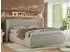 MKS Meble CAELA Classic Polsterbett mit Bettkasten & Lattenrost, 140x200cm, Hellgrau