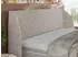 MKS Meble CAELA Classic Polsterbett mit Bettkasten & Lattenrost, 140x200cm, Hellgrau