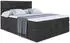 ALTDECOR Nova King Boxspringbett 140x200cm Samt Schwarz H3/H4 mit Bettkasten
