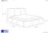 WFL GROUP Harmony Polsterbett 200x200 mit Bettkasten & Lattenrost, Bouclé/Samt (wfl_0000086-05)