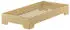 Erst-Holz Funktionsbett 100x190 Massivholz, Einzelbett (60.56-10-190)