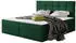 Mirjan24 Boxspringbett Nele mit Matratze, Topper & Bettkasten, 180x200cm (Kronos 19)