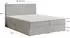 Masseno NIRA Boxspringbett 180x200cm mit Bonell-Matratze und Topper, Creme (NIRA 180X200 CM ROMA 03)