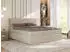 MKS Meble Averta Boxspringbett 140x200 Bonnell-Federkernmatratze H3, Topper, Bettkasten, Beige (AVERTA)