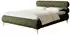 Selsey Roule Polsterbett Chenille Bettkasten Olivgrün 180x200cm