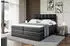 ALTDECOR Ricar King Boxspringbett mit Bettkasten, Kunstleder, 180x200cm (RICAR KING)