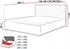 Mirjan24 Loloz Tap Polsterbett mit Bettkasten, 120x200cm (Mikrofaza 0005)