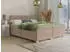 Sofnet Fren Boxspringbett mit 2 Bettkästen, Bonell-Matratze & Topper, Beige, 160x200cm