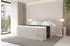 ALTDECOR Tolo King Boxspringbett 200x200 Cord, Creme, H3+H4 Matratzen, Lattenrost