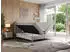 MKS Meble EIRA Boxspringbett 180x200cm Beige mit Bettkästen, Metallbeine (H3)