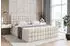 ALTDECOR VIONE-Z Boxspringbett mit Bettkasten, Beige/Ecru, 200x200cm
