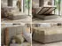 MKS Meble Lerio Classic Polsterbett mit Bettkasten & Lattenrost, Gasdruckfedern, 160x200cm