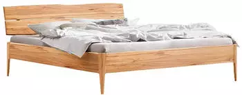 Hasena Sabbioni Massivholzbett Wildbuche natur 160x210cm, Fu&szlig;h&ouml;he 25cm (Sabbioni 25)