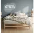 Homestyle4u Palettenbett 120x200cm Kiefer massiv mit Lattenrost (3132)