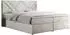 MKS Meble NEOMI Boxspringbett 160x200 Polsterbett mit Topper und Bettkasten (NEOMI)