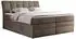 MKS Meble Gold 10 King Boxspringbett mit Bettkasten, Braun Velvet, 140x200cm (H4)