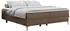 MKS Meble LESS Boxspringbett ohne Kopfteil mit Bettkasten, 180x200cm, Braun (LESS)