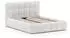 Beautysofa CLEO Polsterbett mit Bettkasten, 180x200cm, Beige (Prime 02)