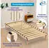 Coemo Pyxis Bettgestell mit Lattenrost 90x200cm Massivholz Buche (PYXIS)