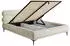 Selsey Roule Polsterbett Chenille-Bezug mit Bettkasten, Graubeige, 180x200cm