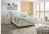 ED EXCITING DESIGN Seattle Boxspringbett 180x200 7-Zonen-Tonnentaschenfederkern, Topper, creme (73670514-0)