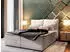 Masseno Lente Boxspringbett 140x200cm mit Matratze und Topper, Creme (LENTE)