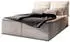 Masseno Lente Boxspringbett 140x200cm mit Matratze und Topper, Creme (LENTE)