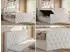 MKS Meble Miren Duo Boxspringbett 180x200cm mit Bettkasten, Kunstleder, Weiß (Miren Duo)