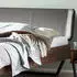 Hasena Lounge Montieri Bettgestell Massivholz, gepolstertes Kopfteil, 180x210cm