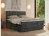 MKS Meble Comforto Boxspringbett 200x200 elektrisch verstellbar, 7-Zonen Taschenfederkern, Dunkelgrau (Comforto)