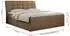 MKS Meble Diegos Boxspringbett 200x200 Kunstleder Braun H3 mit Bettkasten