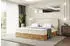 ALTDECOR LOLLI5 Boxspringbett 180x200cm Beige mit Bonellfederung-Matratze und Bettkasten