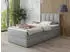 Sofnet Star Mini Boxspringbett mit Bettkasten, Bonell-Matratze & Topper, 90x200cm