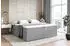 ALTDECOR Marce BW Boxspringbett mit Bettkasten, H3-Matratze, Topper, 180x200cm, Grau (800000506033)