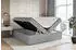 ALTDECOR Marce BW Boxspringbett mit Bettkasten, H3-Matratze, Topper, 180x200cm, Grau (800000506033)