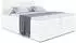 ALTDECOR Cator King Boxspringbett 140x200cm Kunstleder Weiß H3/H4 (800001356859)