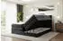 ALTDECOR Vila-1 King Boxspringbett 120x200cm Kunstleder Schwarz H3/H4 (800000646869)