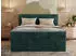 MKS Meble Tiliano King Duo Boxspringbett Cordstoff Dunkelgrün 180x200cm H4 (TILIANO KING DUO)