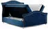 Mirjan24 Bedran Lux Boxspringbett mit 2 Bettkästen, Velluto 17, 140x200cm
