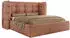 MKS Meble Flonelle Classic Polsterbett mit Bettkasten & Lattenrost, Samt, Rosa (200x200)