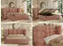 MKS Meble Flonelle Classic Polsterbett mit Bettkasten & Lattenrost, Samt, Rosa (200x200)