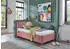 Meise Möbel Cool Polsterbett 140x200cm Cord Rosa (63065102-0)
